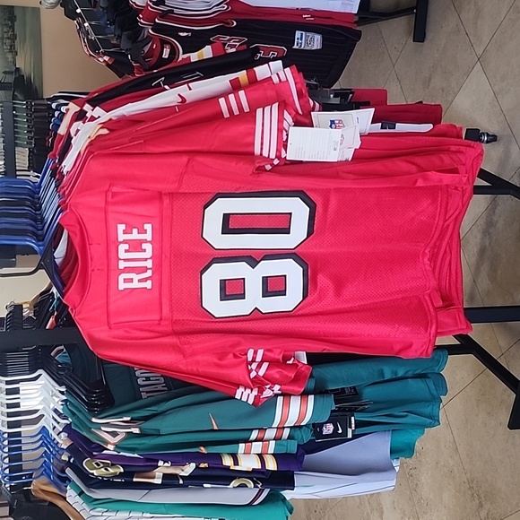 VINTAGE JERRY RICE SAN FRANSISCO 49ERS THROWBACK JERSEY - Picture 4 of 4